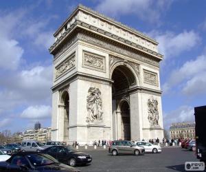 Puzzle Το Αψίδα του Θριάμβου, Παρίσι